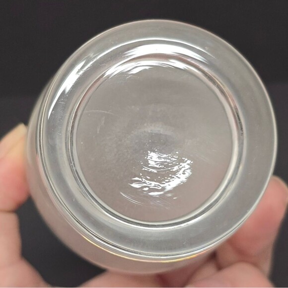 Vintage Sea Glasbruk Crystal Mortar and Pestle Kosta Sweden Clear Frosted Glass - Picture 5 of 11